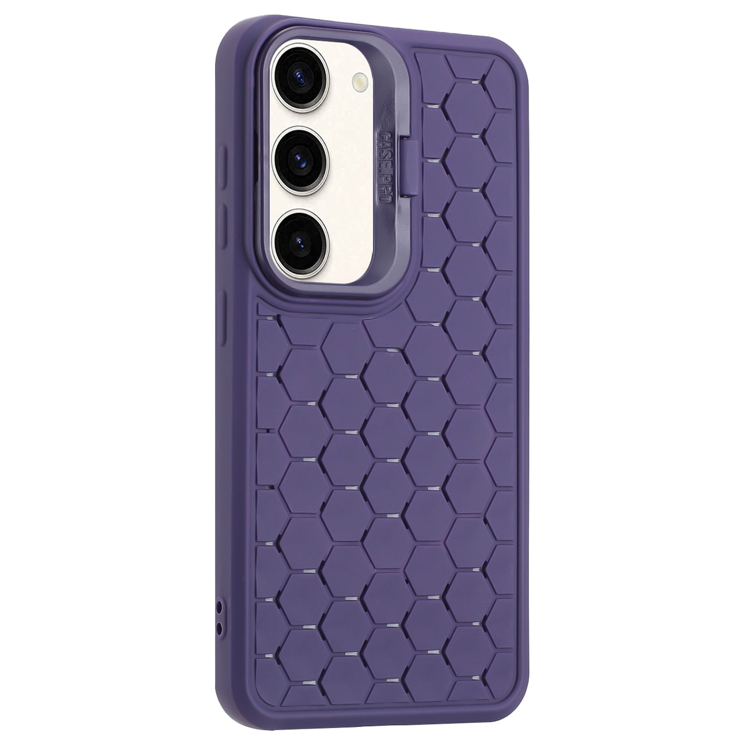 For Samsung Galaxy S23 Magnetic Case Kickstand TPU Phone Cover Honeycomb Texture Heat Dissipation For Samsung Galaxy S23 Magnetic Case Kickstand TPU Phone Cover Honeycomb Texture Heat Dissipation